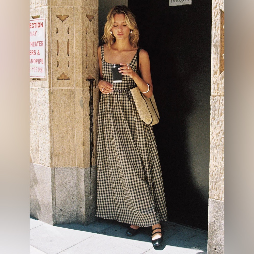 Princess Polly Checkered Maxi Dress